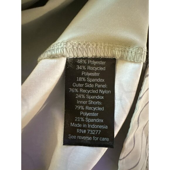 FLX Tank Dress/Skort With Built-In Shorts Sage Topography Size XL - Picture 8 of 10